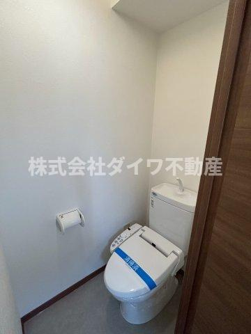 ハイツボヌールB棟のトイレ