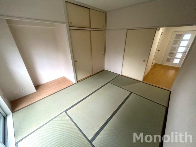 光明池駅前３号棟の和室