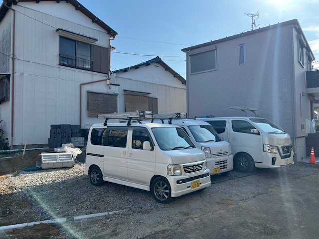 メゾンSⅢの駐車場