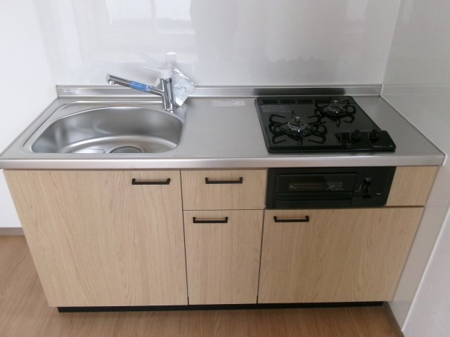 プレミアムソレイユ藤江駅前のキッチン