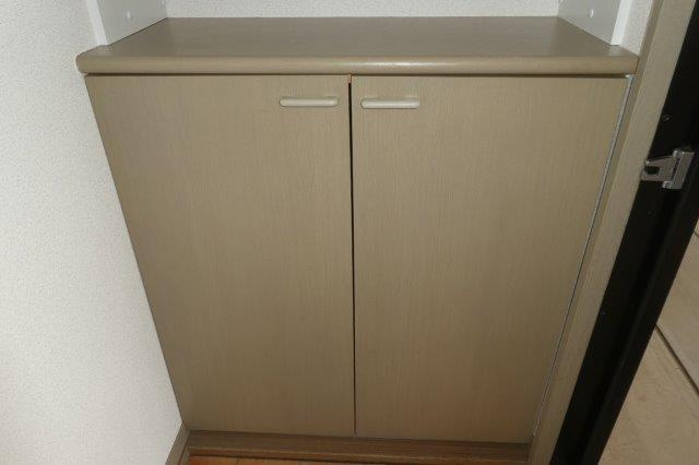 ハイカムール貝吹Dの内装|シューズボックス