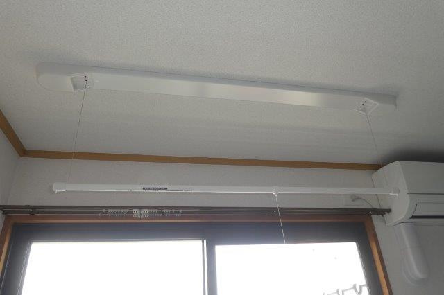 ハイカムール貝吹Dの設備|室内物干し