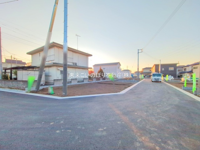 【前面道路含む現地写真】 | GRAFARE久喜市鷲宮4期1号棟