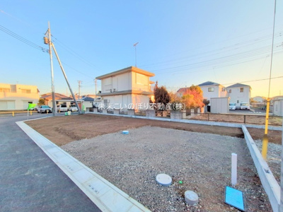 【外観】 | GRAFARE久喜市鷲宮4期1号棟 | 建築中の為、ご見学ご希望の際はお近くの完成物件をご案内いたします。