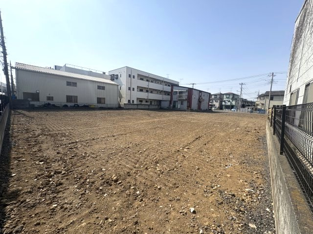 戸田市笹目五丁目土地の外観