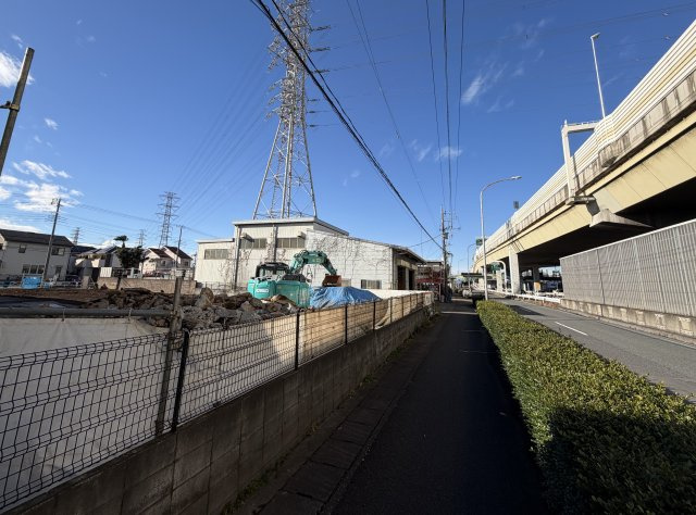 戸田市笹目五丁目土地の外観