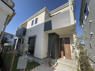 【外観】 | 柏市花野井新築戸建（花野井Ⅲ） | A号棟外観・完成済み内覧可能です！