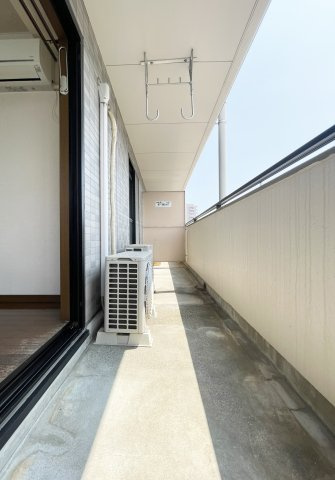 寺内マンション3のバルコニー