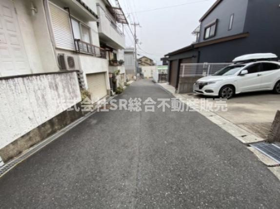 東石切町3丁目中古戸建の前面道路含む現地写真|前面道路含む現地写真です