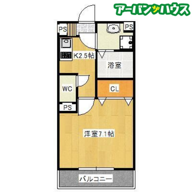 Prestige　SHIMADAの間取り