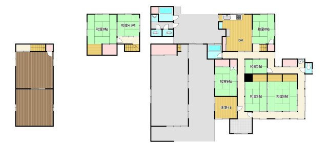 西条市丹原町北田野221の間取り