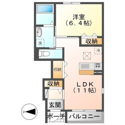 イト早野パレスの間取り