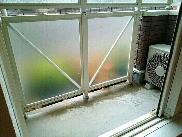 ユニメゾンＨ・Ｍ・２のバルコニー