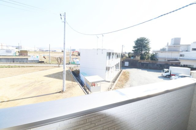 郡山市小原田２丁目　　  　　小原田小学校、小原田中学区　のバルコニー