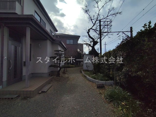 小池町貸家の駐車場