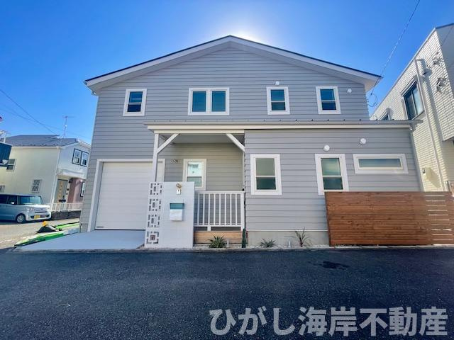 茅ヶ崎市松浪　新築戸建の外観|現地外観