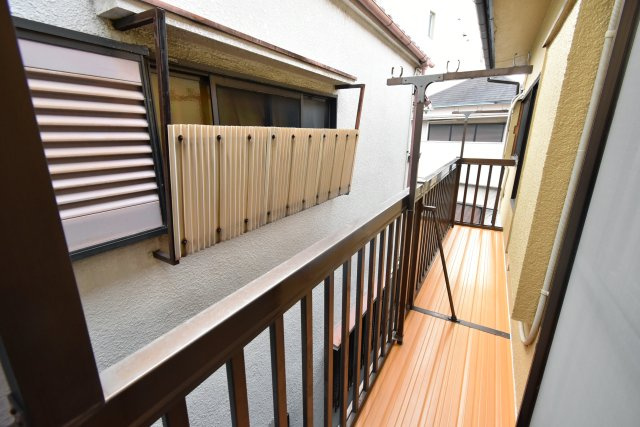 エール今津のバルコニー