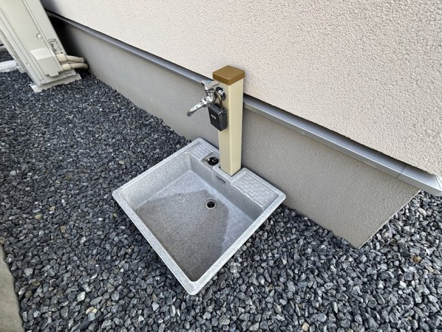 ナチュラルタウン鶴新田7号地のバルコニー