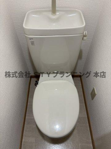 仲介手数料０円！エーデルワイスIIのトイレ