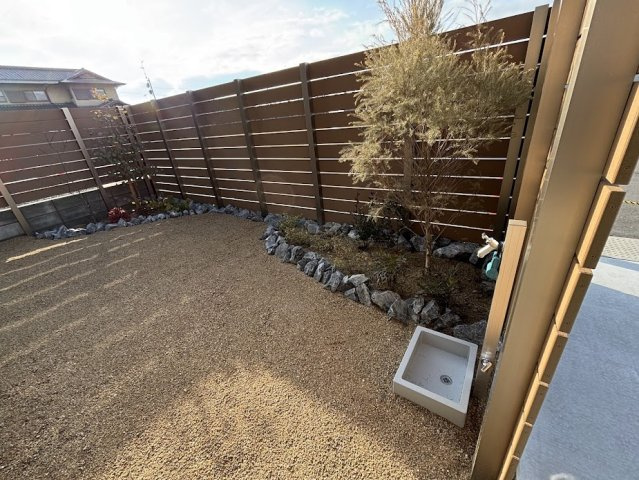 ナチュラルタウン鶴新田9号地の庭