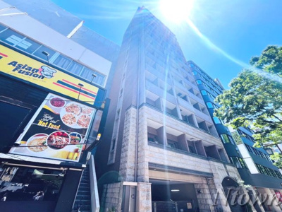 【外観】 | プレサンス名古屋駅前アクシス | 落ち着いた雰囲気の外観です