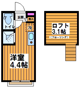 【間取り】 | プレシティー笹塚