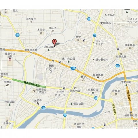 岐阜市守口町６丁目の一戸建ての外観