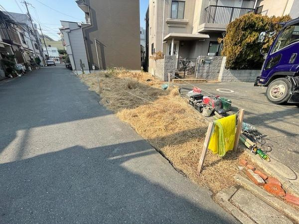 【前面道路含む現地写真】 | 守口市東光町2丁目　売土地