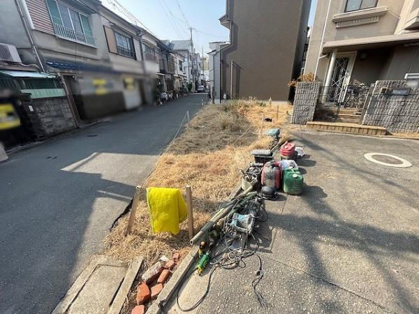 【前面道路含む現地写真】 | 守口市東光町2丁目　売土地