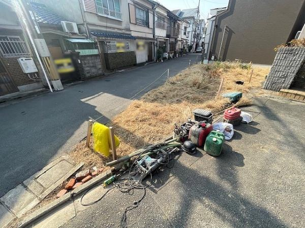 【前面道路含む現地写真】 | 守口市東光町2丁目　売土地