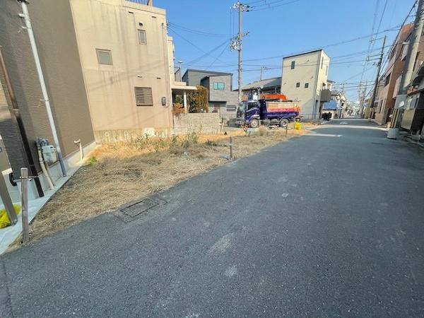 【前面道路含む現地写真】 | 守口市東光町2丁目　売土地