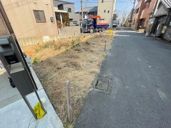【前面道路含む現地写真】 | 守口市東光町2丁目　売土地