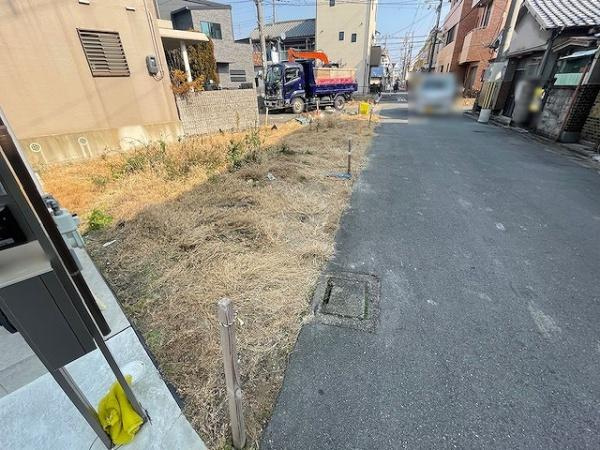 【前面道路含む現地写真】 | 守口市東光町2丁目　売土地