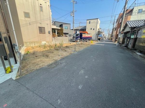 【前面道路含む現地写真】 | 守口市東光町2丁目　売土地
