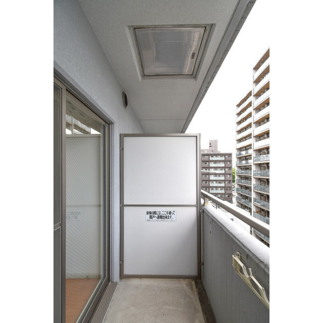 レジデンス名古屋千代田のバルコニー|陽当たり良好なバルコニーです