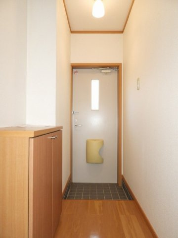 サニ－ヴィラＳの玄関|毎日通る玄関はこちらです