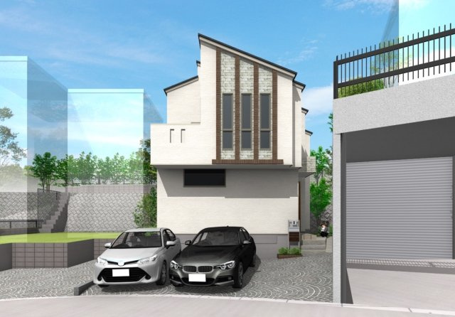 苦楽園六番町の外観パース