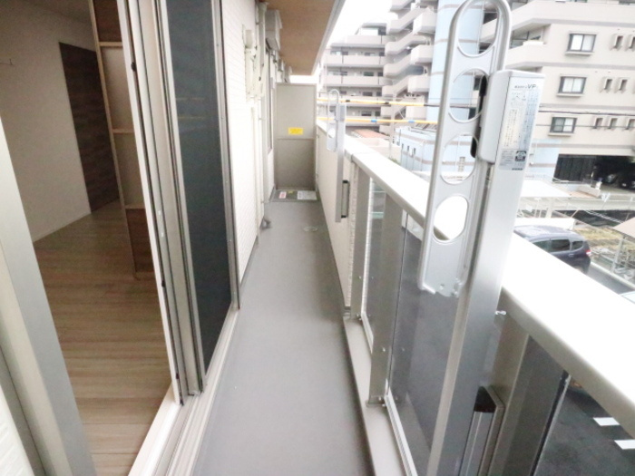 D-room 五反田のバルコニー