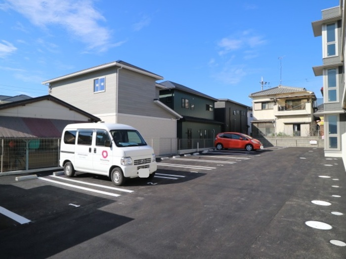 D-room 五反田の駐車場