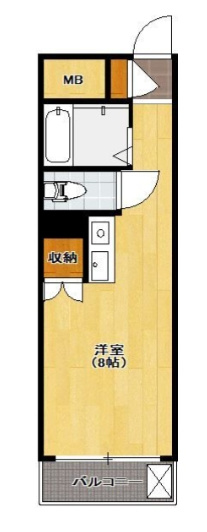 【間取り】 | ロイヤルプラザ88