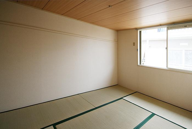 【居間・リビング】 | パークヒル枚方　D | 和室