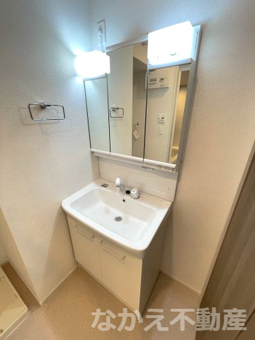 【洗面所】 | ゆったりとスペースのある洗面所