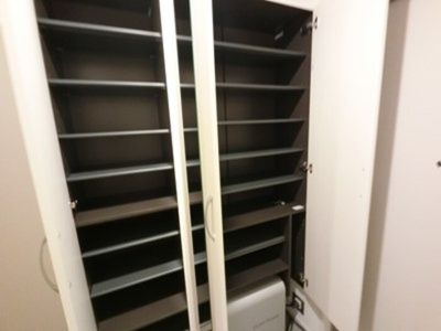 【玄関】 | ユーストマ | 鏡付きシューズボックス