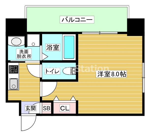 【間取り】 | S-FORT福島リブレ