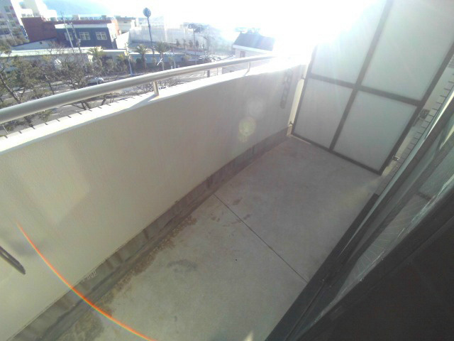 サンアミニティのバルコニー