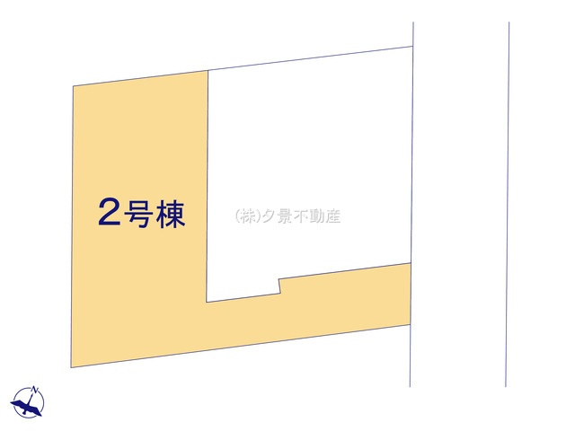 【区画図】 | 《仲介手数料無料》北区東大成町１丁目663(2号棟)新築一戸建てリナージュ