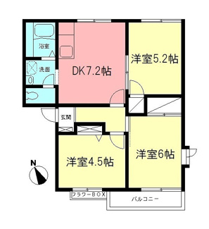 【間取り】 | プランドールＡ