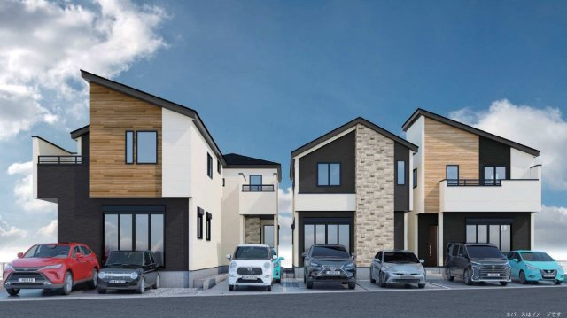 平塚市東真土1期　新築戸建全4棟　3号棟の外観