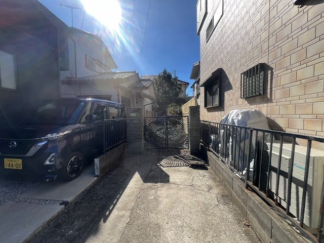 茅ヶ崎市萩園　建築条件無し　売地の外観