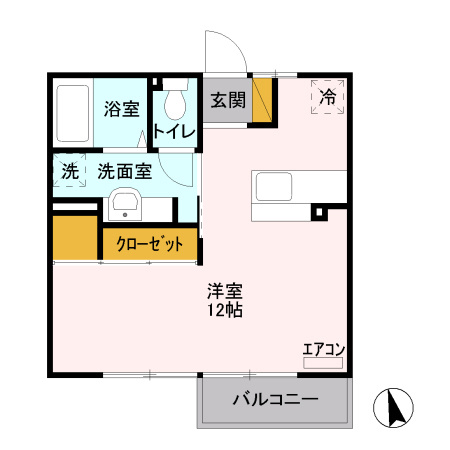 【間取り】 | ジュエル･ド･バレー Ｃ
